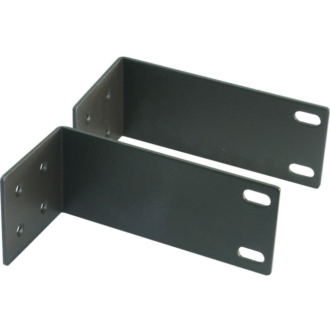 TRENDNet Rack Mount Kit, Compatible With TEG-S16Dg and TEG-S24Dg Switches, Mount An 11 Inch Wide Switch To A 19 Inch Equipment Rack, Mounting Brackets and Mounting Screws Included, Black, ETH-11MK