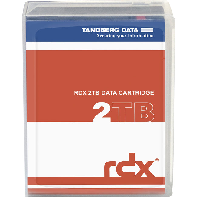 Tandberg RDX QuikStor 8731-RDX 2 TB Rugged Hard Drive Cartridge - External