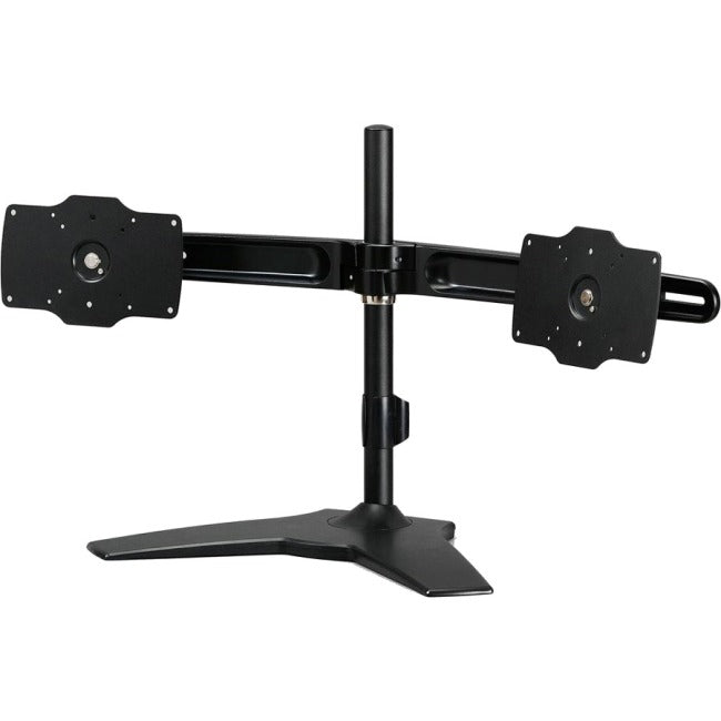 Amer Mounts Stand Based Dual Monitor Mount for two 24"-32" LCD-LED Flat Panel Screens