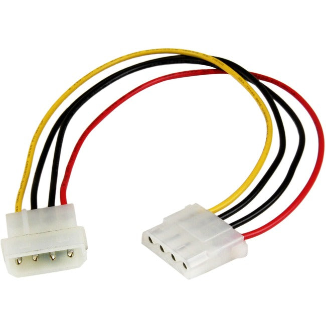 StarTech.com 12in LP4 Power Extension Cable - M-F