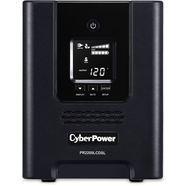 CyberPower Smart App Sinewave PR2200LCDSL 2070VA Pure Sine Wave Tower LCD UPS