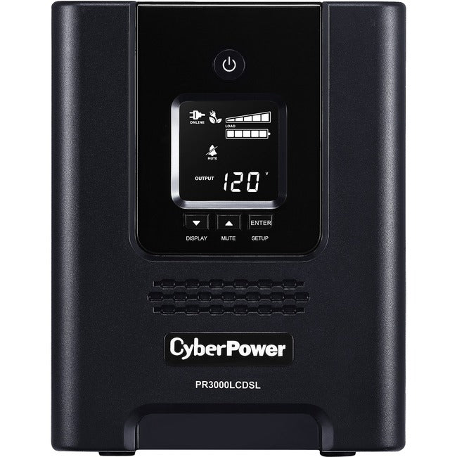 CyberPower Smart App Sinewave PR3000LCDSL 3000VA Pure Sine Wave Tower LCD UPS  FRN
