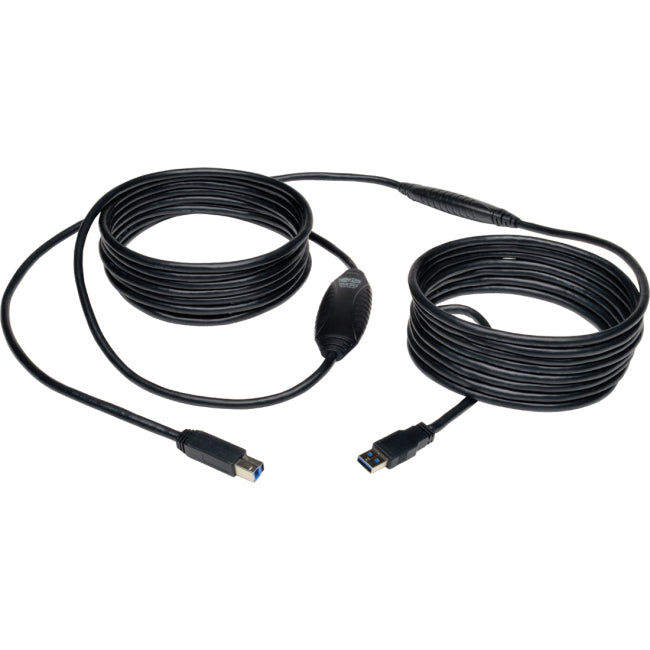 Tripp Lite 25ft. SuperSpeed USB3.0 A-B Active Device Cable (A Male to B Male)