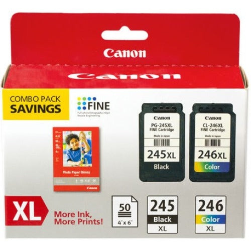 Canon Original Ink Cartridge - Black, Color