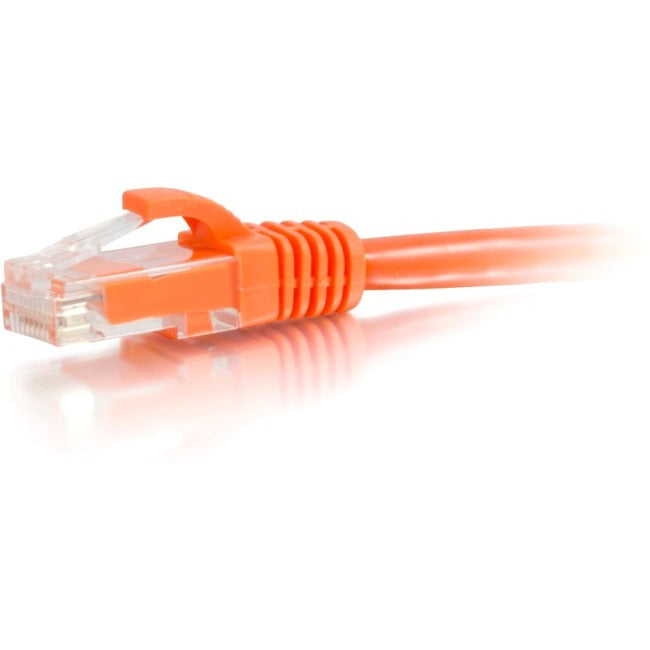 C2G 6in Cat6 Ethernet Cable - Snagless Unshielded (UTP) - Orange