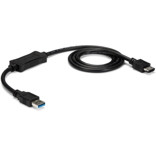 StarTech.com USB 3.0 to eSATA HDD - SSD - ODD Adapter Cable - 3ft eSATA Hard Drive to USB 3.0 Adapter Cable - SATA 6 Gbps