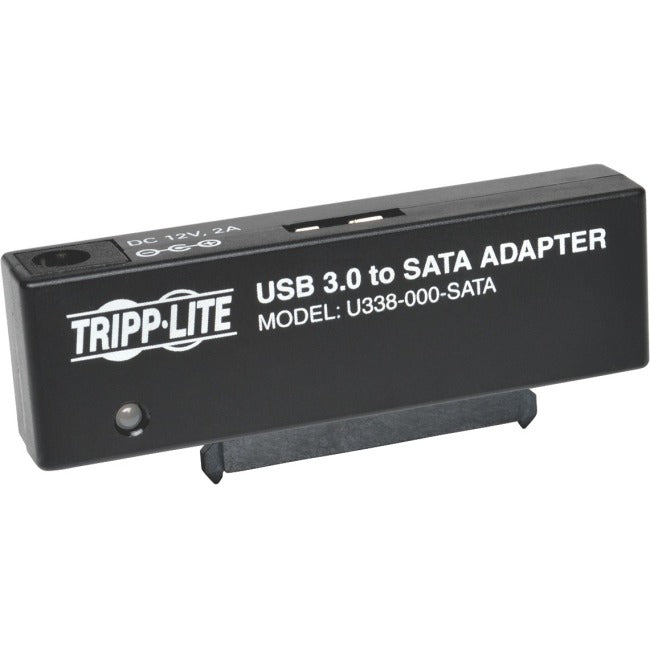 Tripp Lite USB 3.0 SuperSpeed to SATA III Adapter for 2.5in or 3.5in SATA Hard Drives