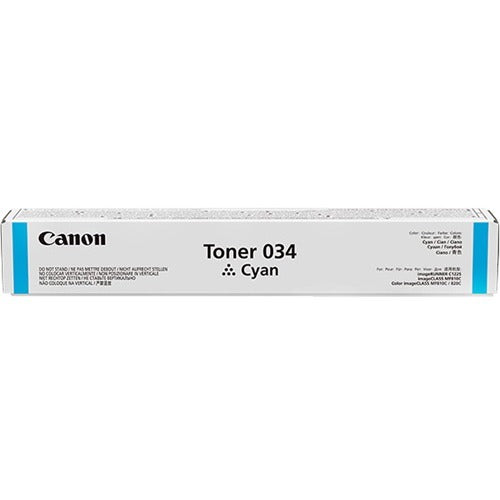 Canon 034 Original Toner Cartridge - Cyan
