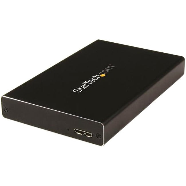 StarTech.com 2.5" IDE Hard Drive Enclosure - Supports UASP - Aluminum - IDE and SATA - USB 3.0 HDD Enclosure - External Drive