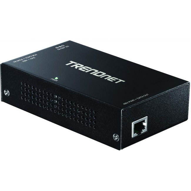 TRENDnet Gigabit PoE+ Repeater-Amplifier; Single Port PoE; Power Over Ethernet; 802.3af; 802.3at; 10-100-1000 Mbps; TPE-E110