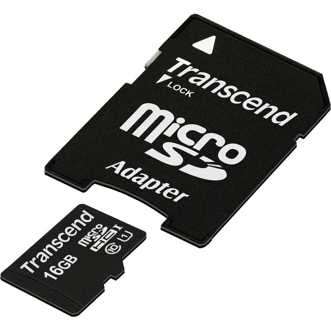 Transcend Premium 16 GB Class 10-UHS-I microSDHC