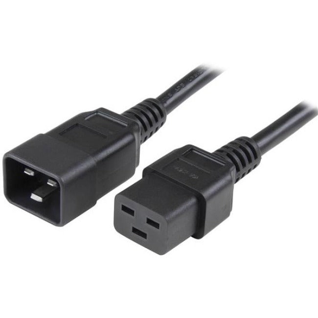 Star Tech.com 3 ft Heavy Duty 14 AWG Computer Power Cord - C19 to C20