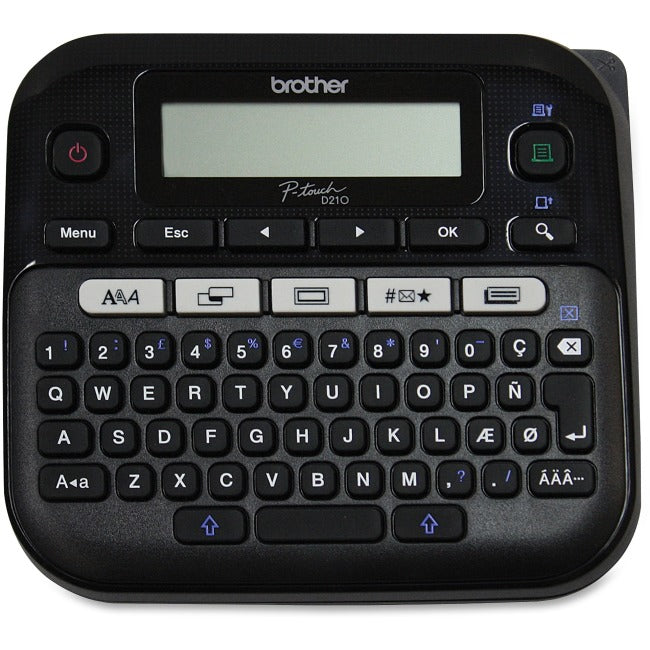 Brother PT-D210BK Easy-to-Use Label Maker