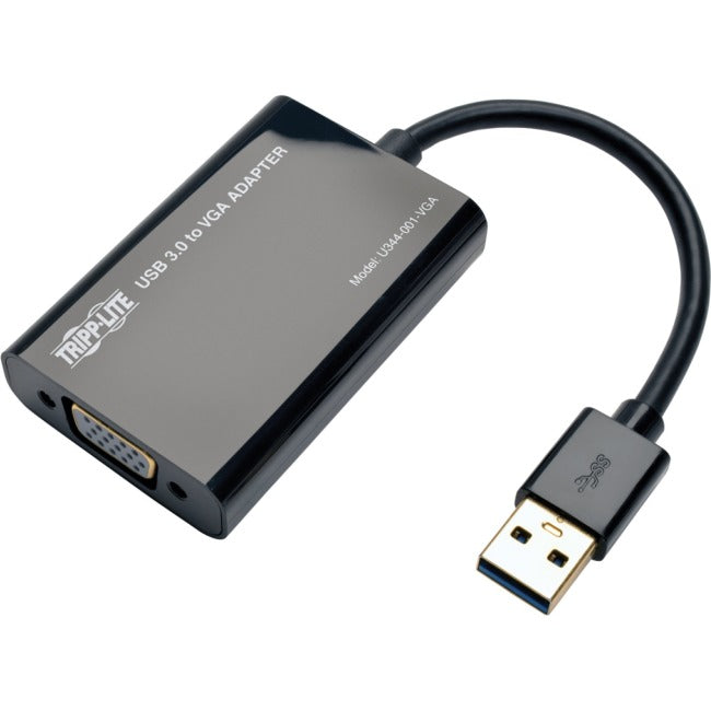 Tripp Lite USB 3.0 SuperSpeed to VGA Adapter, 512MB SDRAM - 2048x1152,1080p