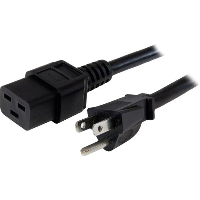 Star Tech.com 6 ft Heavy Duty 14 AWG Computer Power Cord - NEMA 5-15P to C19