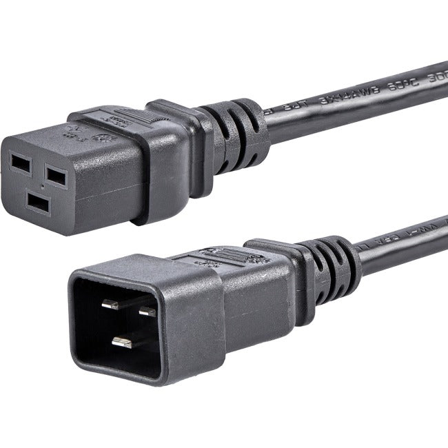 Star Tech.com 6 ft Heavy Duty 14 AWG Computer Power Cord - C19 to C20