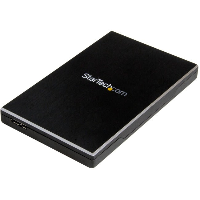 StarTech.com 2.5" External Hard Drive Enclosure - Supports UASP - Aluminum - USB 3.1 Enclosure - SSD-HDD Enclosure