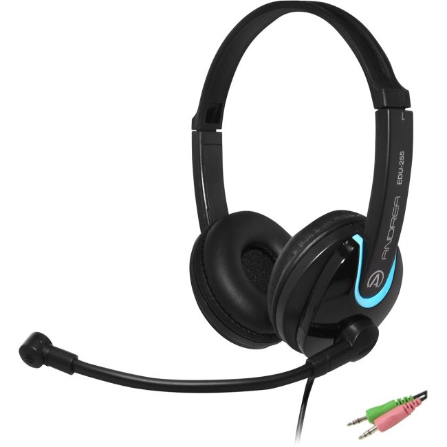 Andrea EDU-255 On-Ear Stereo Pc Headset