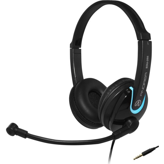 Andrea EDU-255M On-Ear Stereo Headset