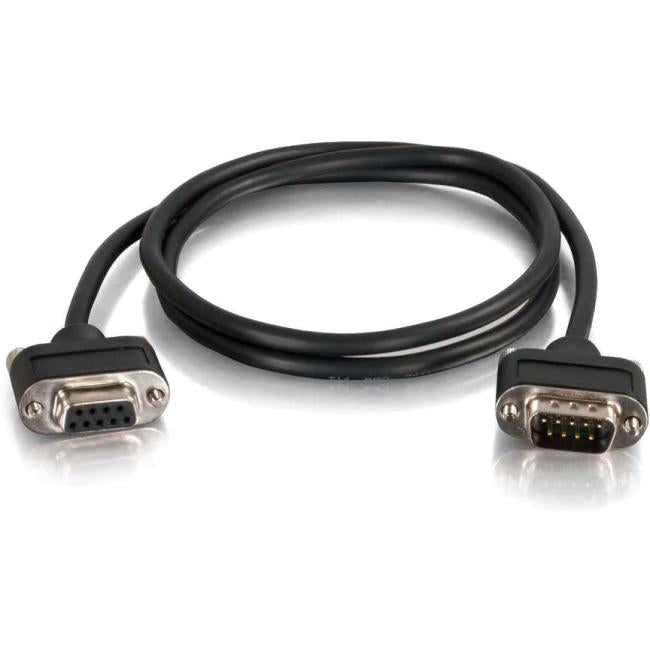 C2G 10ft CMG-Rated DB9 Low Profile Cable M-F