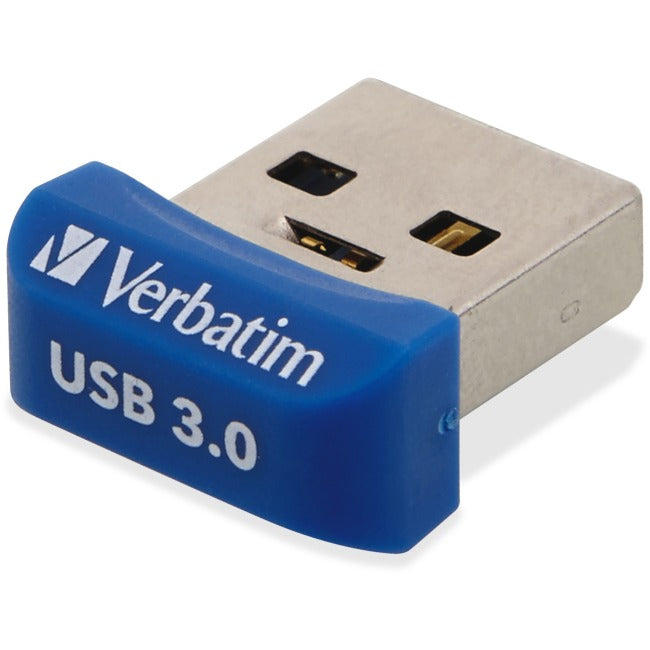 Verbatim 16GB Store 'n' Stay Nano USB 3.0 Flash Drive - Blue