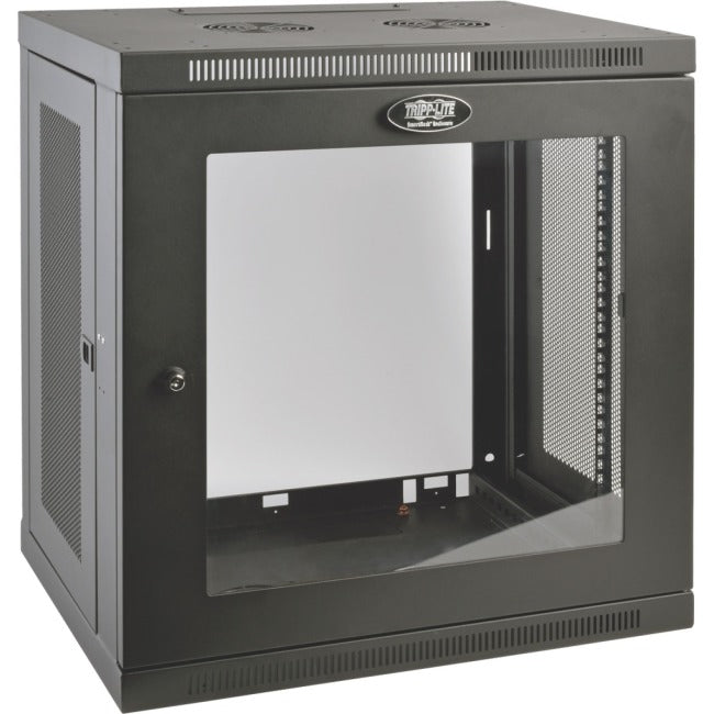 Tripp Lite SRW12UG SmartRack 12U Low-Profile Switch-Depth Wall-Mount Rack Enclosure Cabinet  FRN