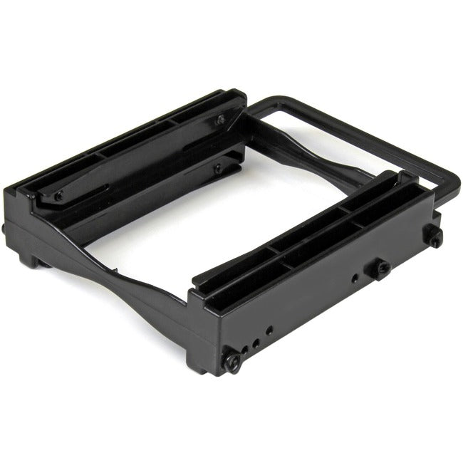 StarTech.com Dual 2.5" SSD-HDD Mounting Bracket for 3.5" Drive Bay - Tool-Less Installation - 2-Drive Adapter Bracket for Desktop Computer