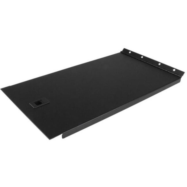 StarTech.com Blanking Panel - 6U - Hinged Rack Panel - 19in - Steel - Black - TAA Compliant - Tool-less Installation