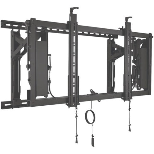 Chief ConnexSys LVS1U Wall Mount for Flat Panel Display - Black  FRN