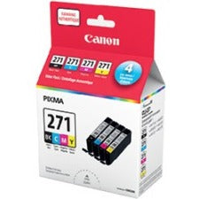 Canon CLI-271 Original Ink Cartridge - Black, Cyan, Magenta, Yellow