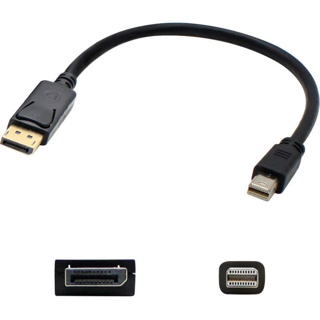 AddOn 6ft (2M) Mini-Displayport to Displayport Adapter - M-M