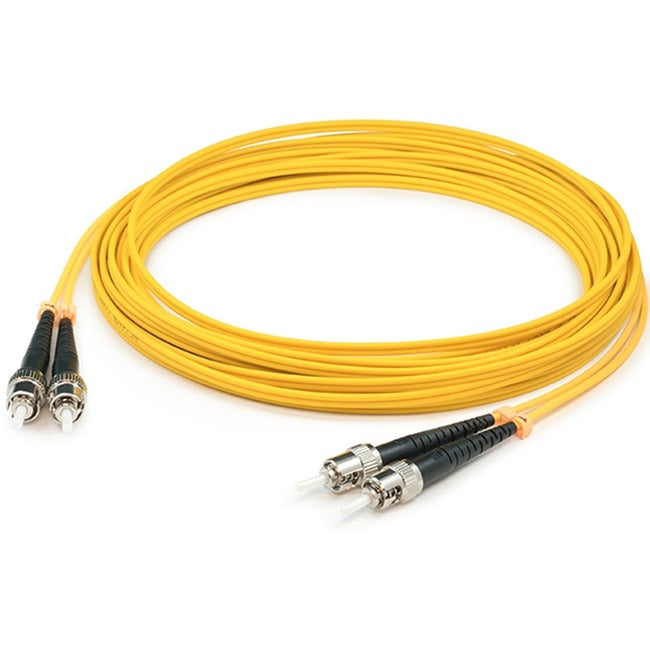 AddOn 1m Single-Mode fiber (SMF) Duplex ST/ST OS1 Yellow Patch Cable