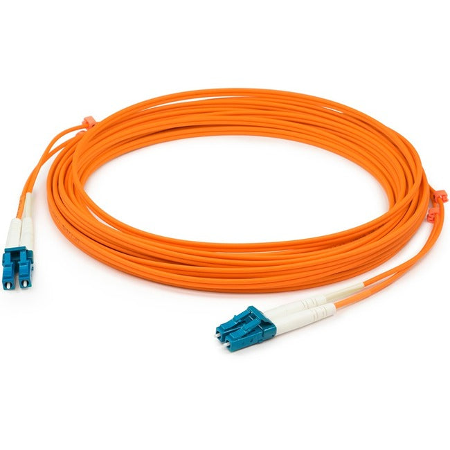 AddOn 2m Multi-Mode fiber (MMF) Duplex LC/LC OM1 Orange Patch Cable