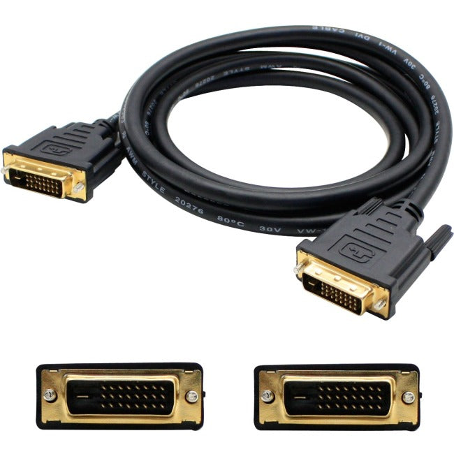 AddOn 6ft (1.8M) DVI-D to DVI-D Dual Link Cable - Male to Male