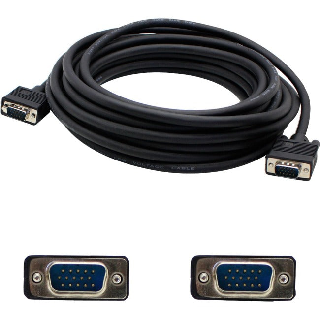 AddOn 15ft (4.6M) VGA High Resolution Monitor Cable - Male to Male