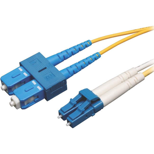 Tripp Lite Duplex Singlemode 9/125 Fiber Patch Cable (LC/SC), 20 m (65 ft)