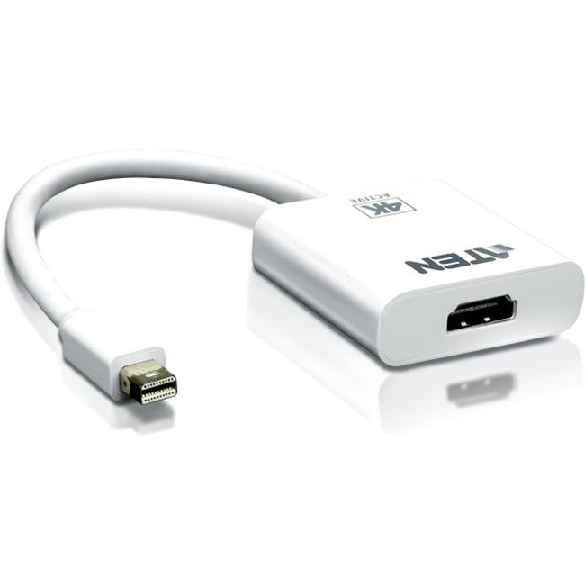 ATEN Mini DisplayPort to 4K HDMI Active Adapter