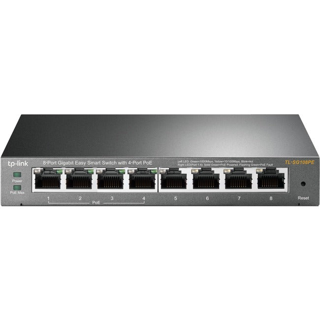 TP-Link 8-Port Gigabit Easy Smart Switch with 4-Port PoE