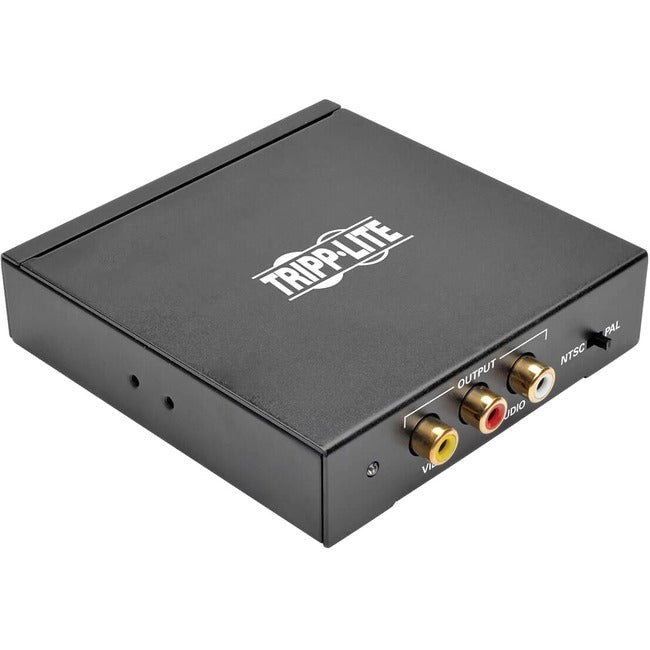 Tripp Lite HDMI to Composite Video with Audio Adapter Converter F-3xF