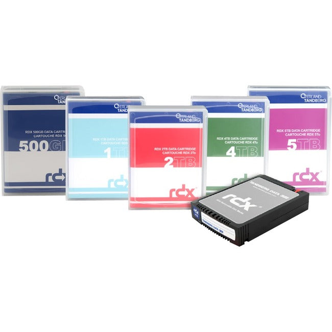 Tandberg RDX QuikStor 4 TB Rugged Hard Drive Cartridge - Internal