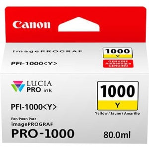 Canon LUCIA PRO PFI-1000Y Original Ink Cartridge - Yellow