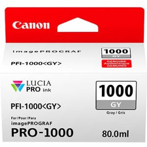 Canon LUCIA PRO PFI-1000 Original Ink Cartridge - Gray