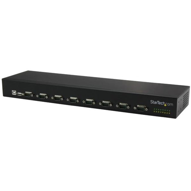 StarTech.com USB to Serial Hub - 8 Port - COM Port Retention - Rack Mount and Daisy Chainable - FTDI USB to RS232 Hub