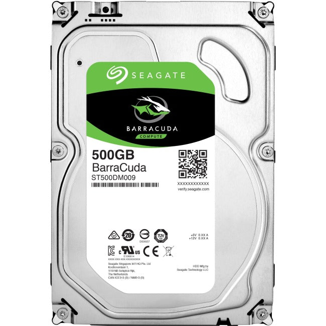 Seagate BarraCuda ST500LM030 500 GB Hard Drive - 2.5" Internal - SATA (SATA-600)