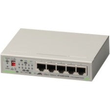 Allied Telesis 5-port 10-100-1000T Unmanaged Switch with External PSU