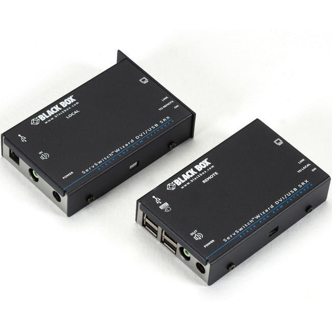 Black Box ServSwitch Wizard SRX DVI-D-USB Extender, Single-Head