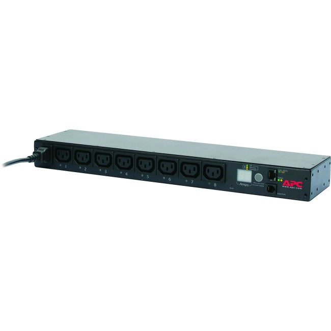 APC by Schneider Electric Rack PDU, Switched, 1U, 12A-208V, 10A-230V, (8)C13