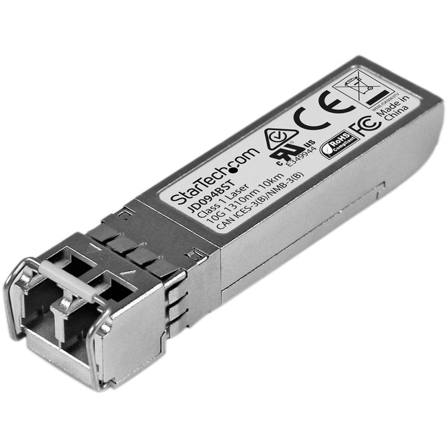 StarTech.com HPE JD094B Compatible SFP+ Module - 10GBASE-LR 10GE Gigabit Ethernet SFP+ 10GbE Single Mode-SMF Fiber Optic Transceiver 10km