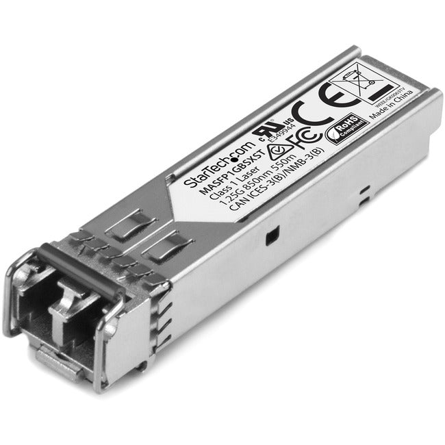 StarTech.com Cisco Meraki MA-SFP-1GB-SX Comp. SFP Module - 1000BASE-SX - 1GbE Gigabit Ethernet SFP Multimode Fiber MMF Optic Transceiver