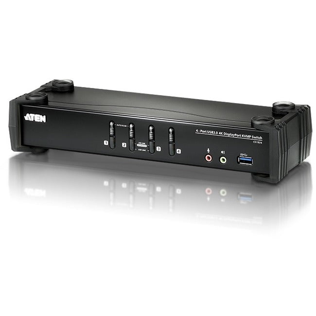 ATEN 4-Port USB 3.0 4K DisplayPort KVMP Switch